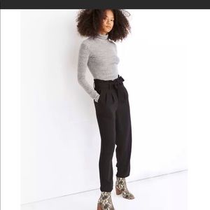 Madewell Drapey Paperbag Trousers